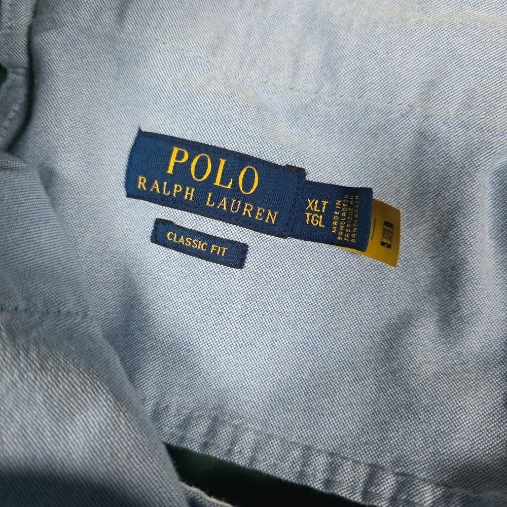 Polo Ralph Lauren Mens XLT Green Prepster Shorts Elastic Waist Cotton Twill Pony